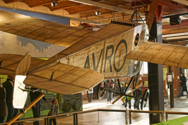 Avro aircraft at the Museum of Science and Industry